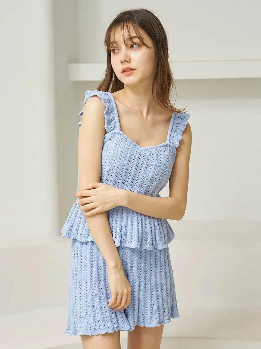 Airy Moco Crochet Shorts gallery 3