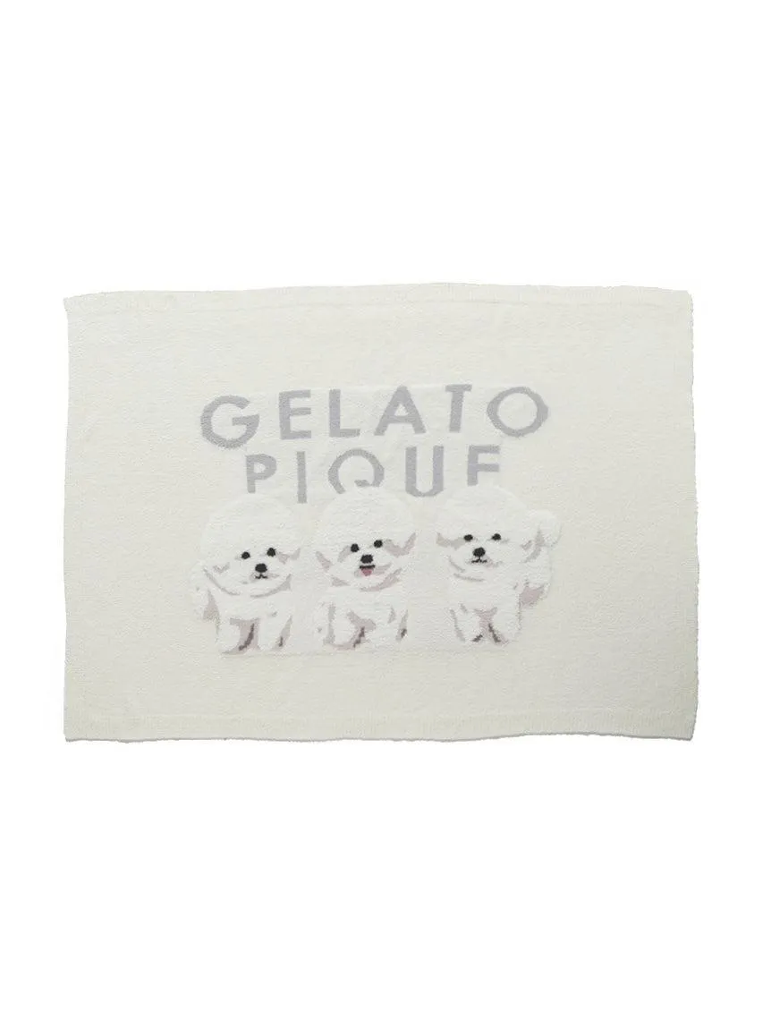 Airy Moco Cute Variety Jacquard Blanket