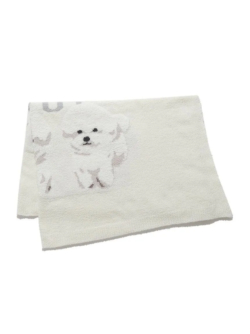 Airy Moco Cute Variety Jacquard Blanket gallery 4