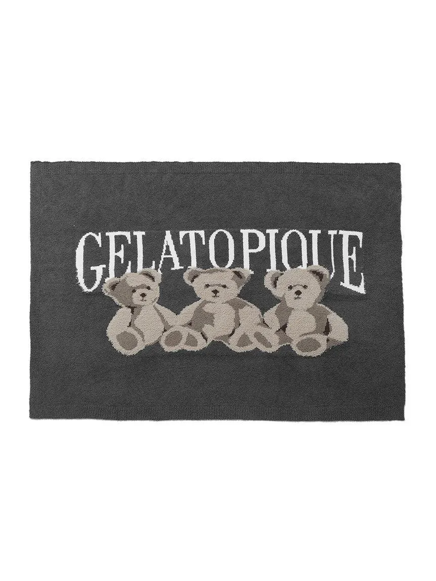 Airy Moco Cute Variety Jacquard Blanket gallery 1