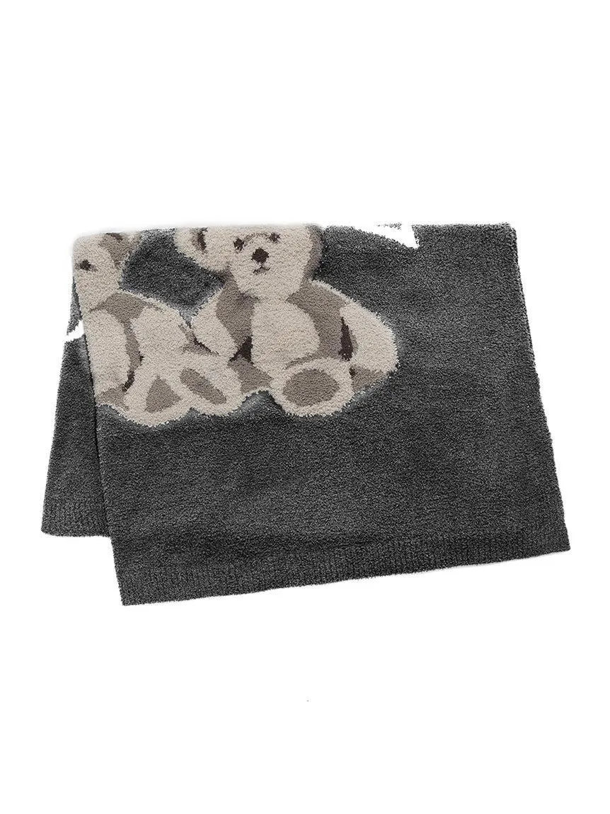 Airy Moco Cute Variety Jacquard Blanket gallery 2