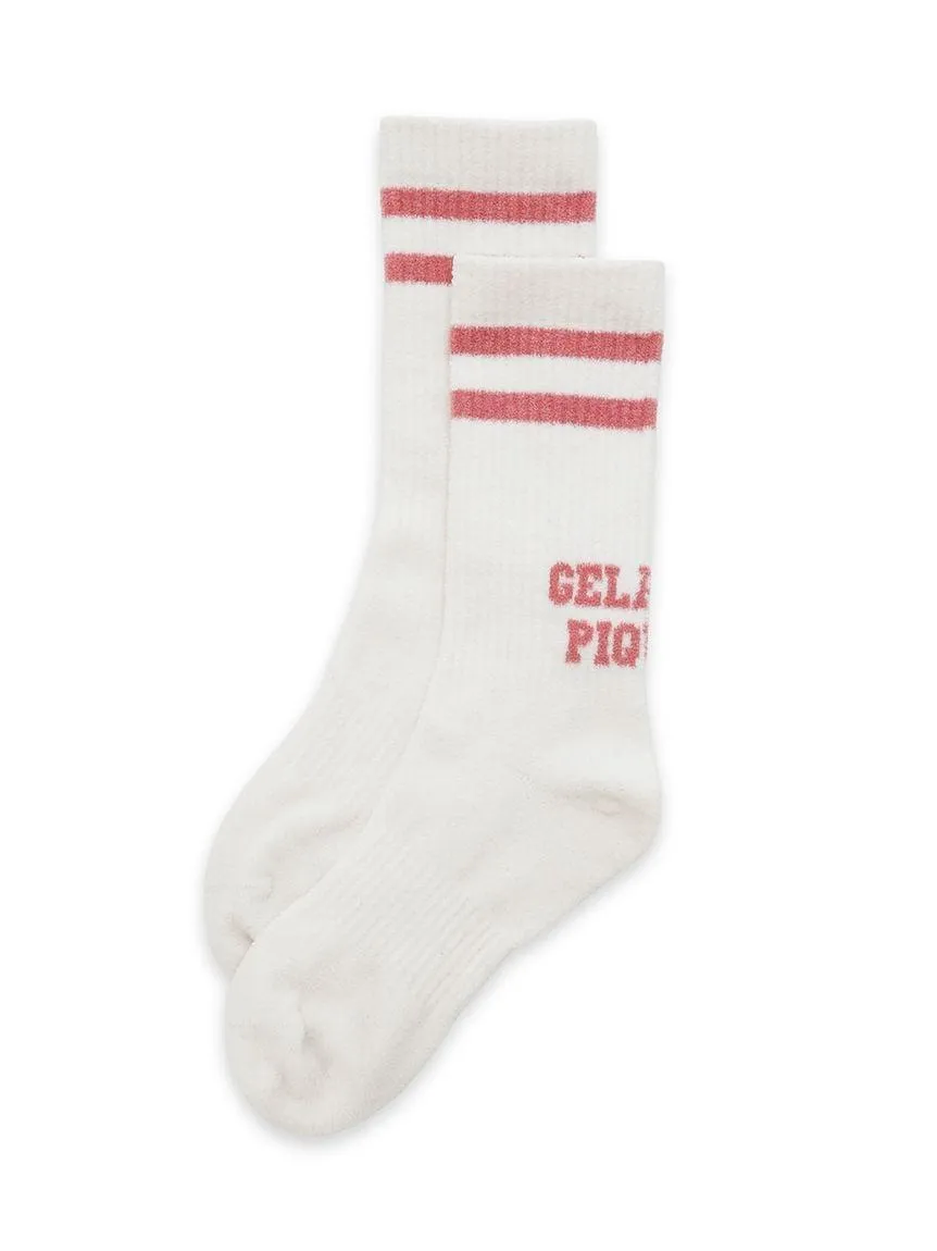 Airy Moco Logo Line Socks