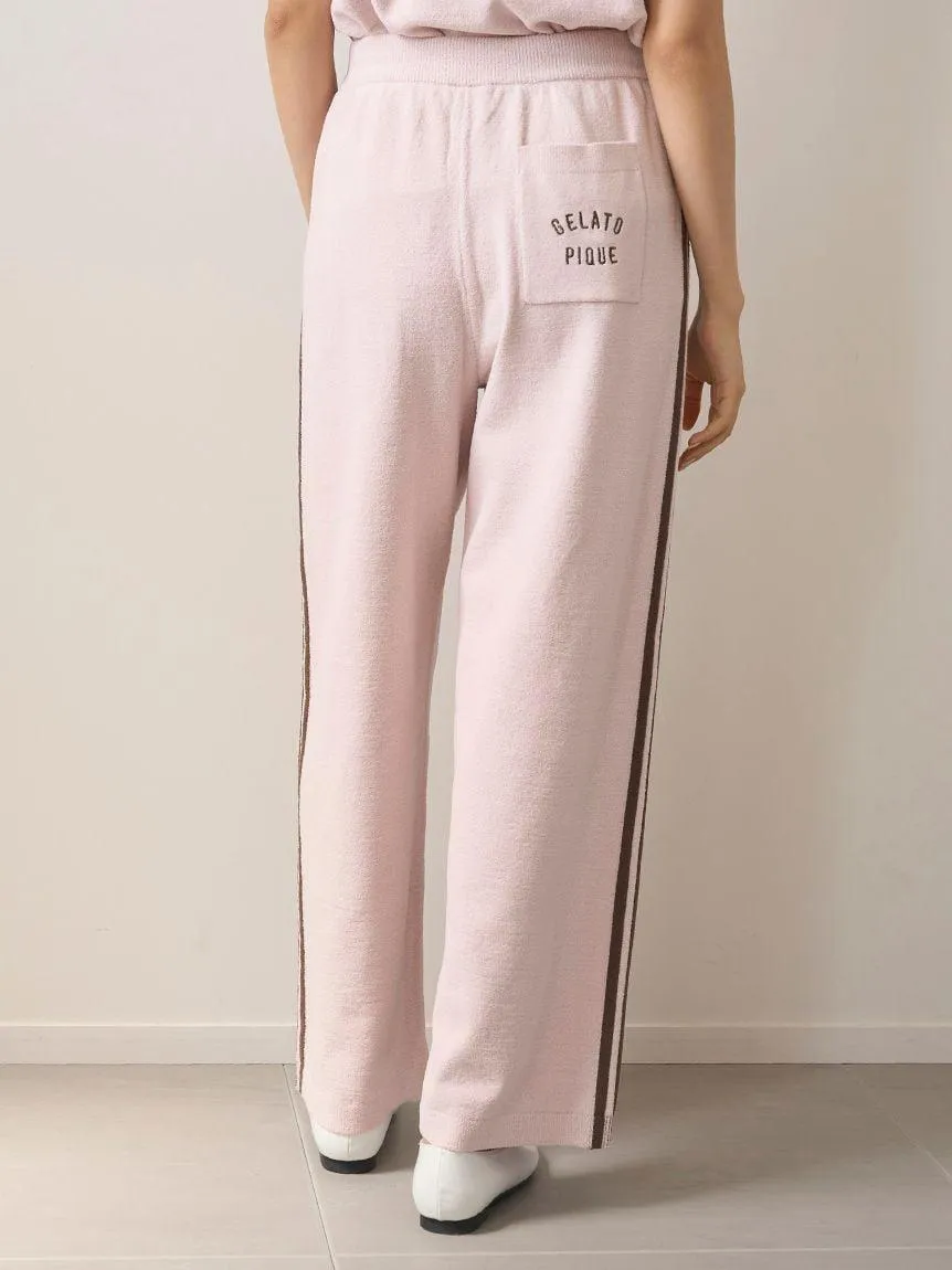 Airy Moco Sporty Border Long Pants gallery 6