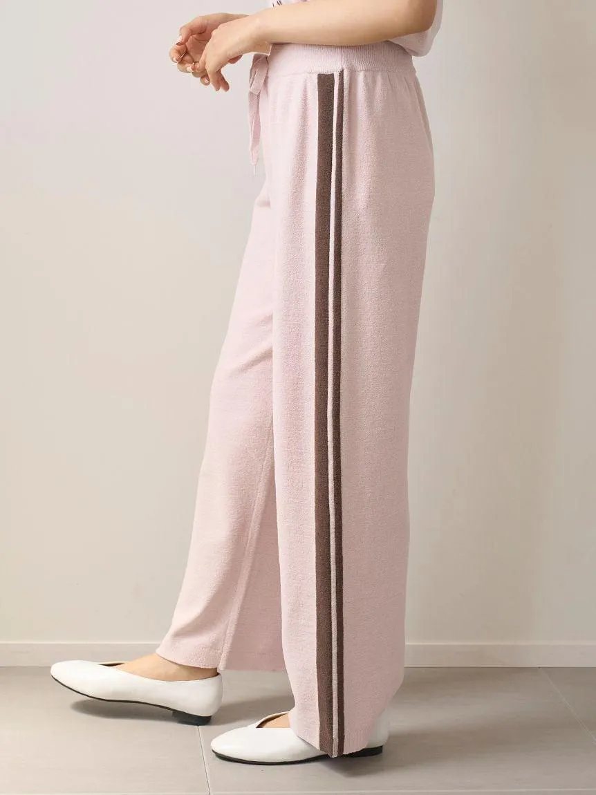 Airy Moco Sporty Border Long Pants gallery 1