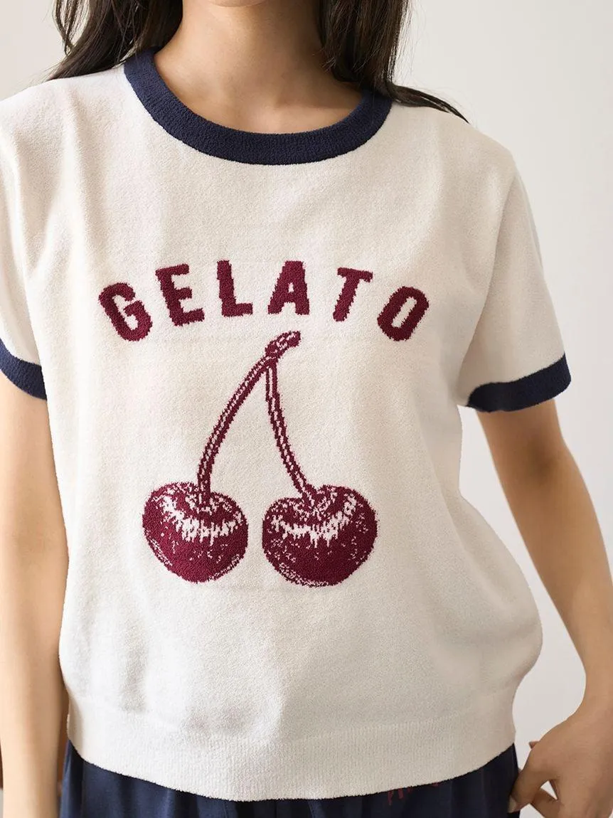 Airy Moco Variety Motif Jacquard Pullover gallery 6