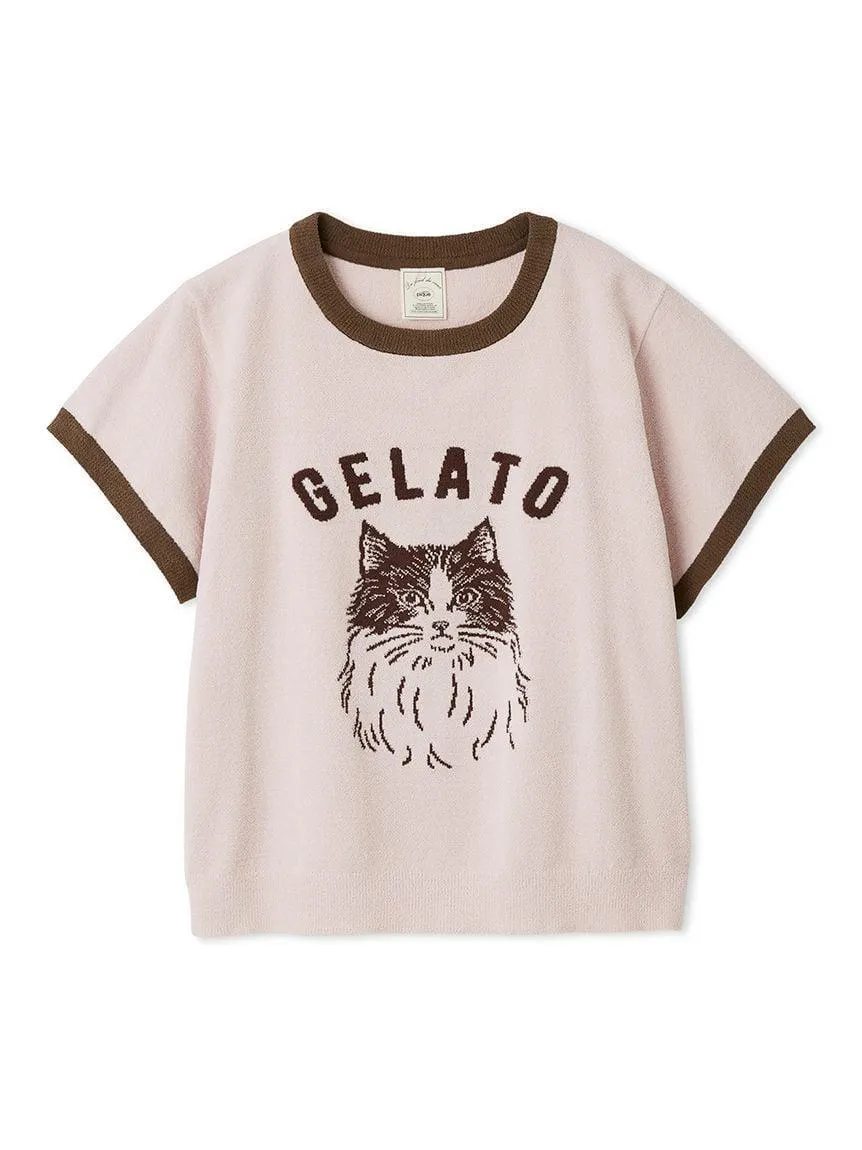 Airy Moco Variety Motif Jacquard Pullover gallery 7