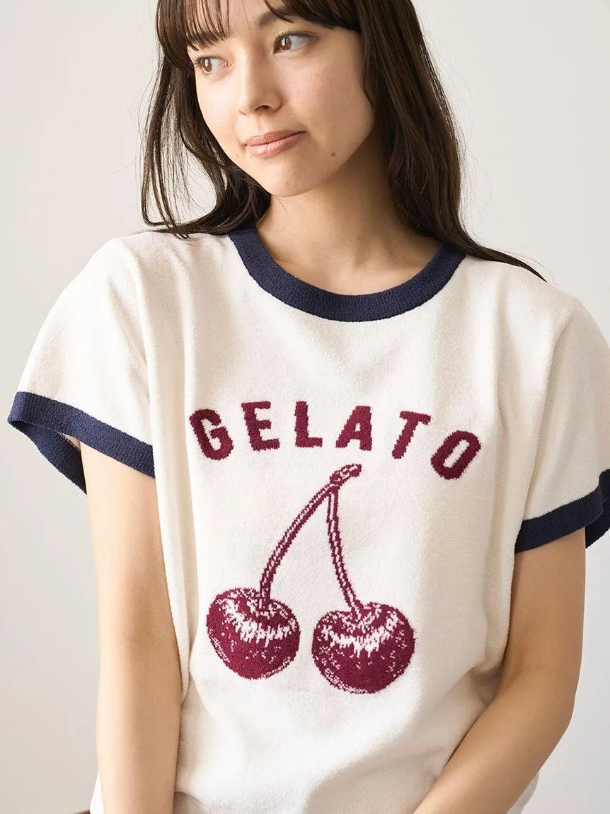 Airy Moco Variety Motif Jacquard Pullover gallery 4