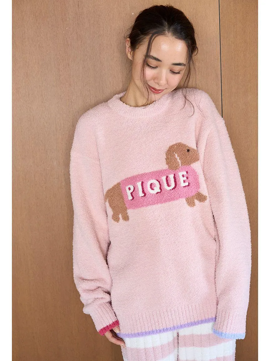 Baby Moco Dachshund Jacquard Pullover gallery 6