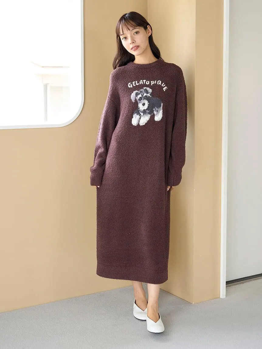 Baby Moco Dachshund / Schnauzer Jacquard Dress gallery 2