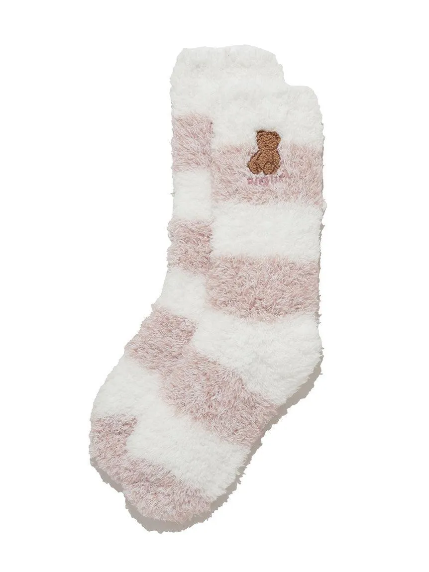 Bear Sagara Melange 2 Border Socks