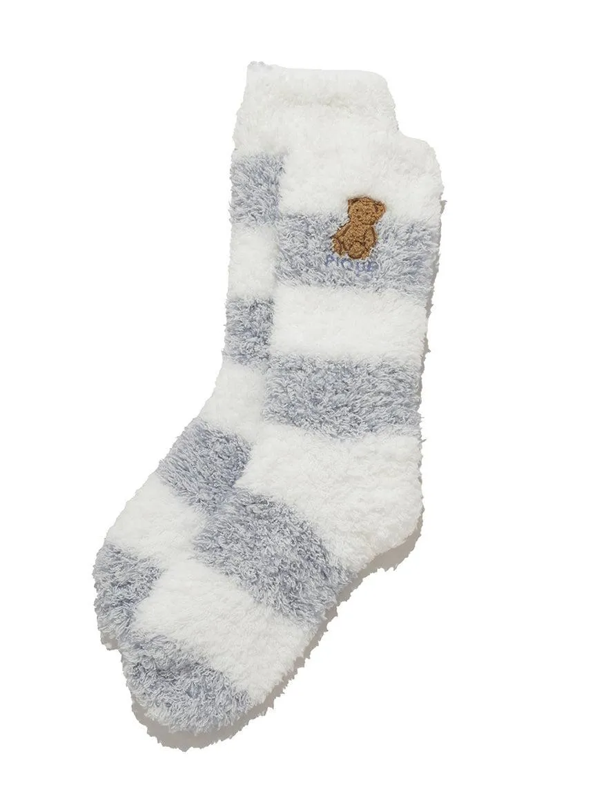 Bear Sagara Melange 2 Border Socks gallery 2