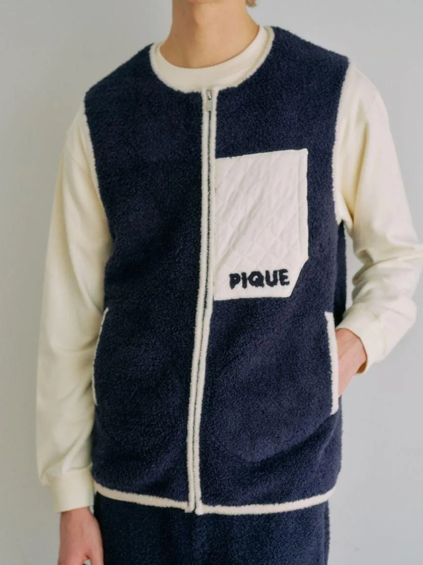 [BEGIN] Men's Powder Color-scheme Vest gallery 8