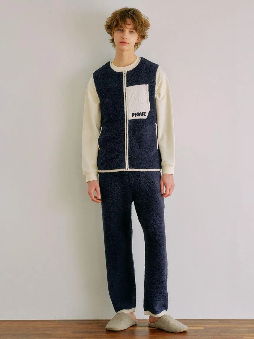 [BEGIN] Men's Powder Color-scheme Vest gallery 2