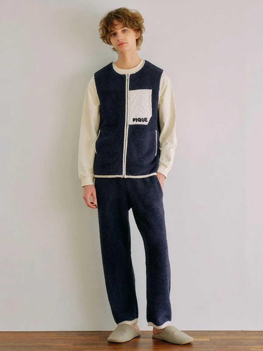 [BEGIN] Men's Powder Color-scheme Vest gallery 3