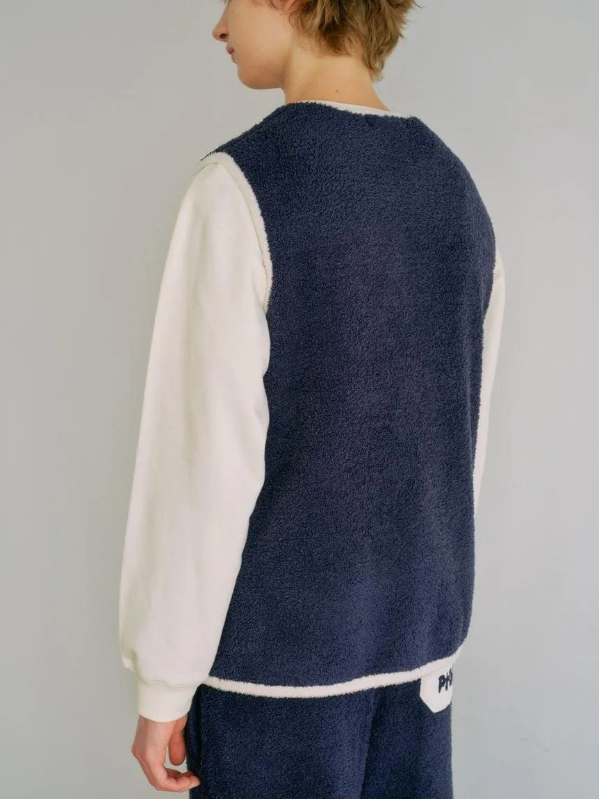 [BEGIN] Men's Powder Color-scheme Vest gallery 7