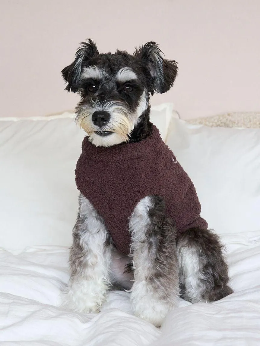 [CAT&DOG] Baby Moco Schnauzer Jacquard Pet Pullover gallery 6