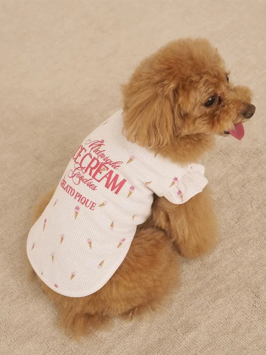 CAT&DOG Ice Cream Waffle Pet Clothes gallery 7