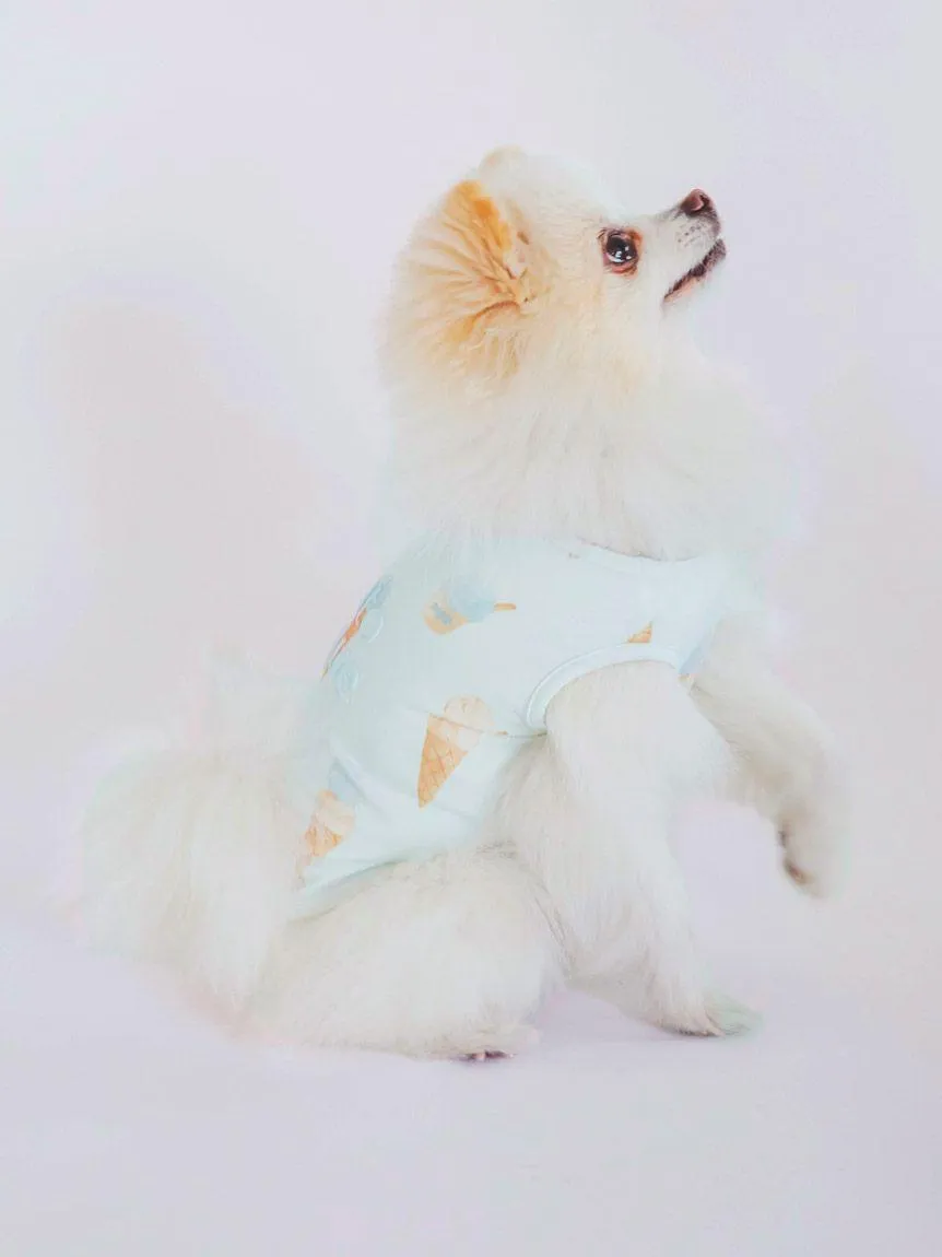 CAT&DOG Ice Pattern COOL Pet Clothes gallery 7