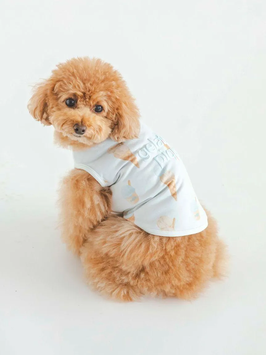CAT&DOG Ice Pattern COOL Pet Clothes gallery 1