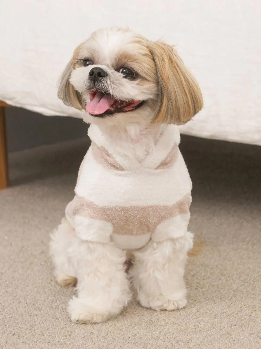 [CAT & DOG] Smoothie 2-Stripe Hoodie gallery 1