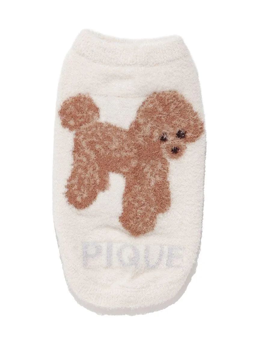 [CAT & DOG] Smoothie Toy Poodle Jacquard Pullover