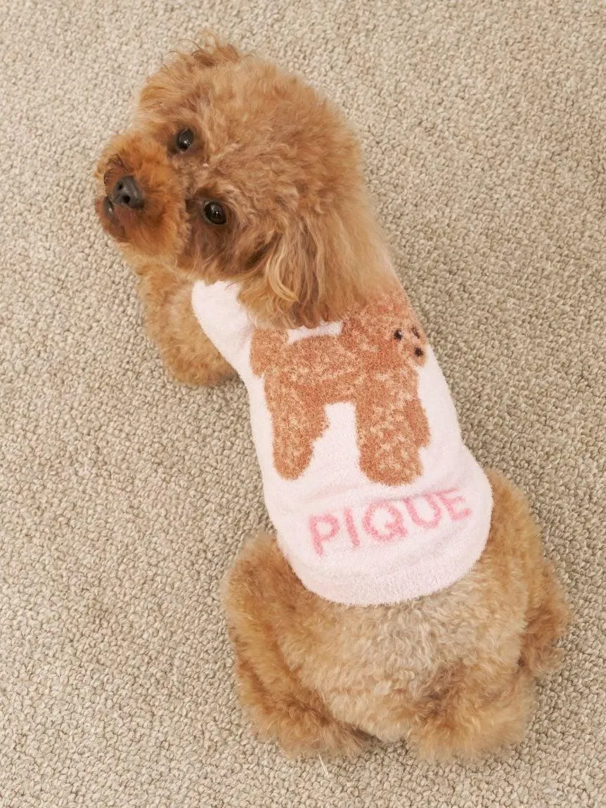 [CAT & DOG] Smoothie Toy Poodle Jacquard Pullover gallery 3