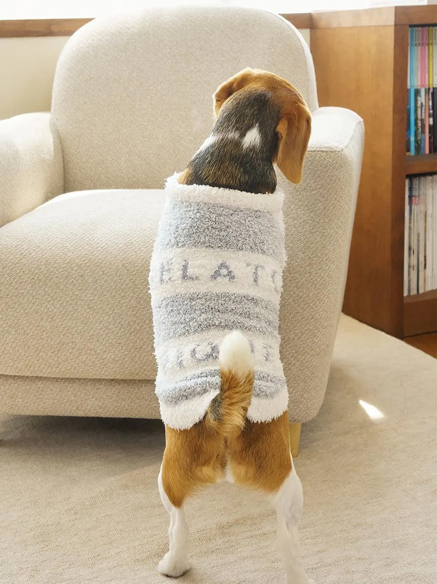 [CAT&DOG] XL-size Gelato Melange 2 Border Pet Pullover gallery 7
