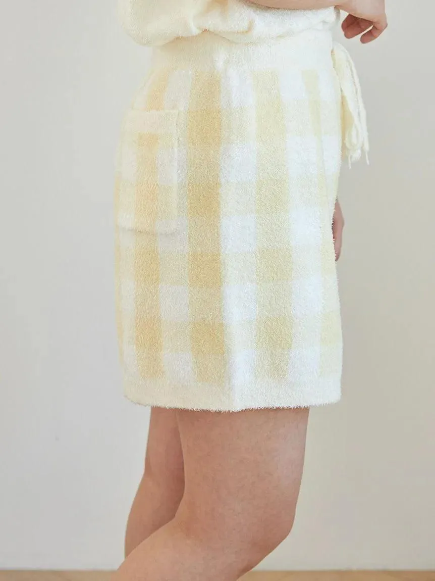 Checkered Jacquard Shorts gallery 3