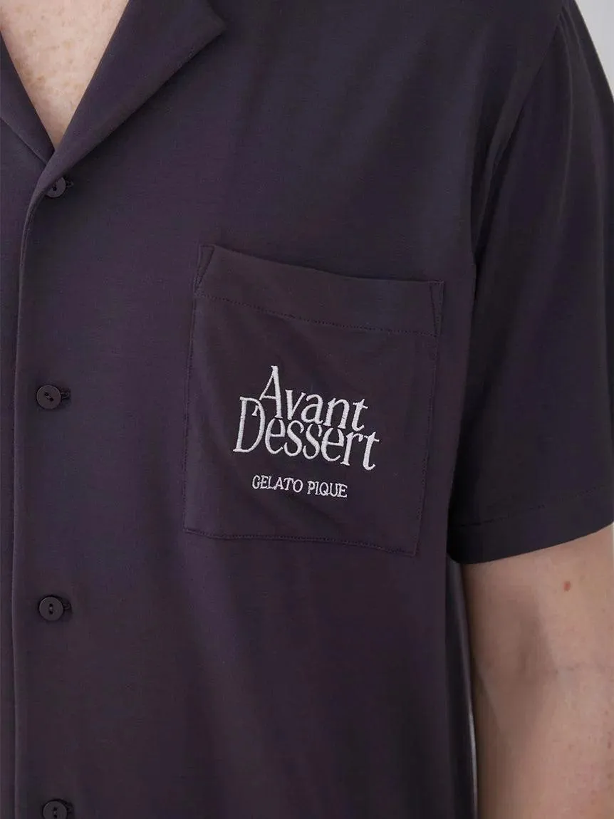 COOL MEN'S Rayon Logo Pajama Sleep Shirt gallery 4