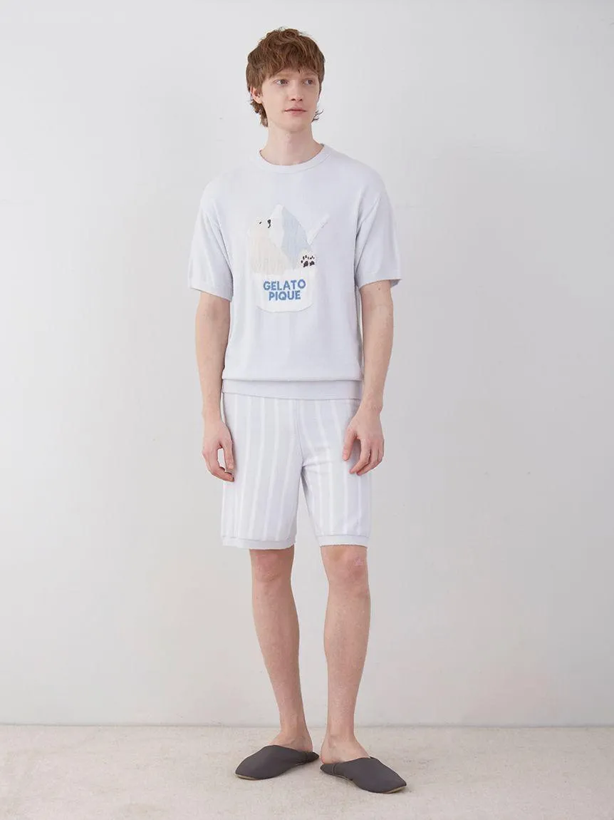 COOL MEN'S Striped Lounge Shorts