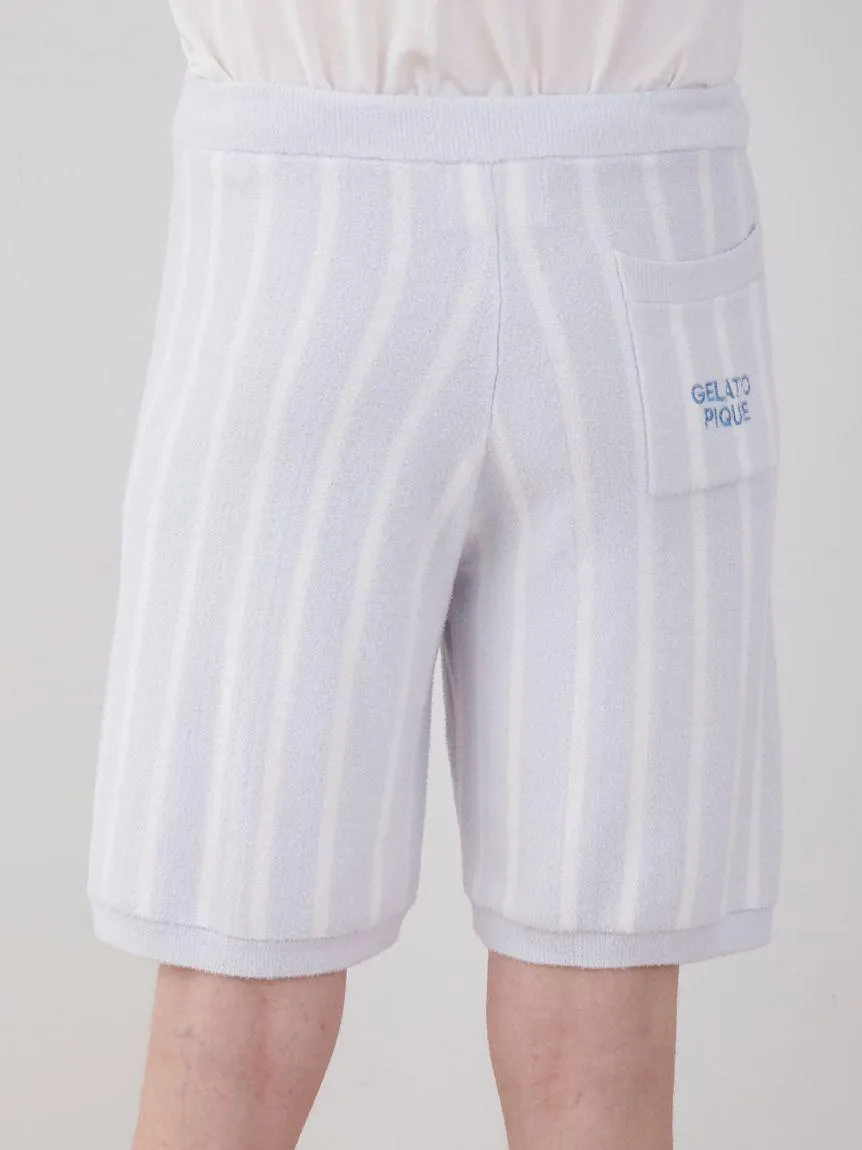 COOL MEN'S Striped Lounge Shorts gallery 4