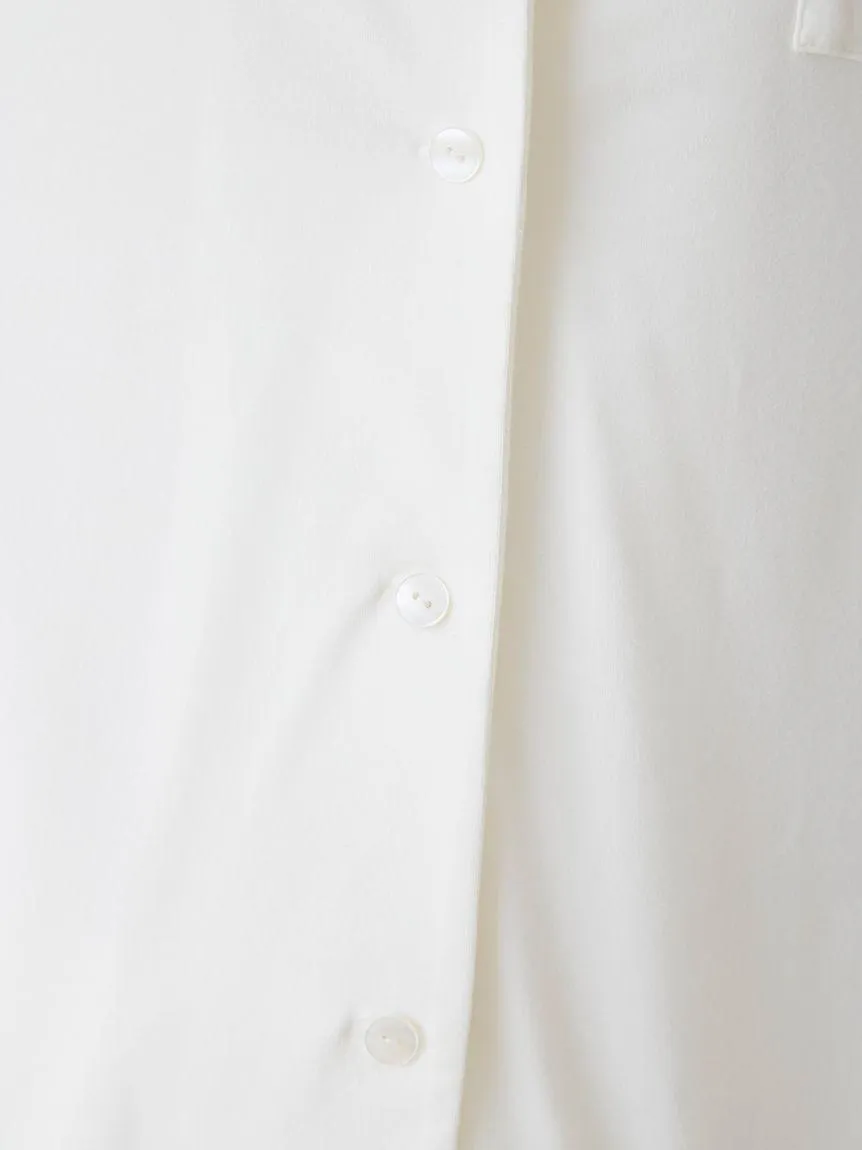 COOL Rayon Logo Button-Up Sleep Shirt gallery 1