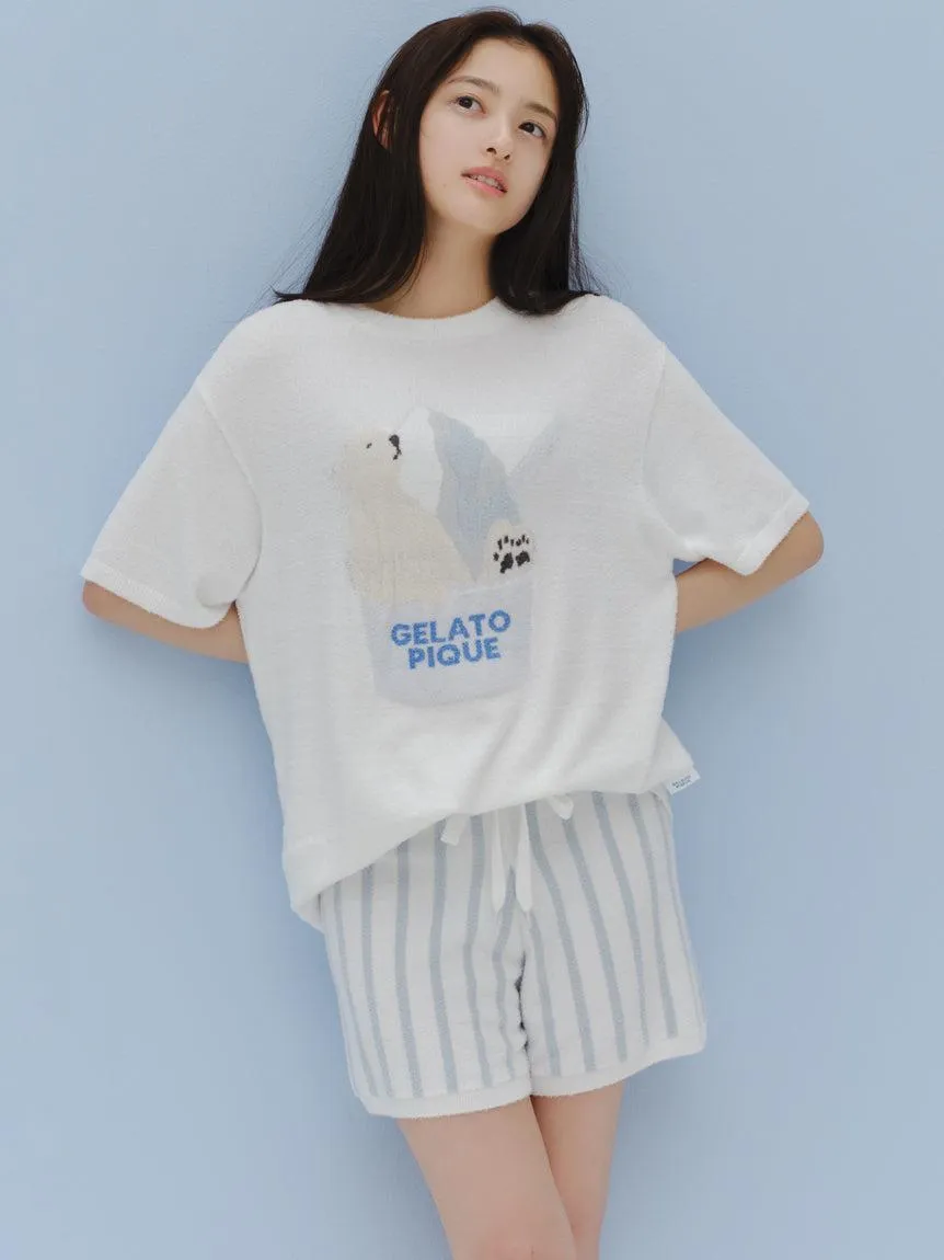 COOL Striped Lounge Shorts gallery 3