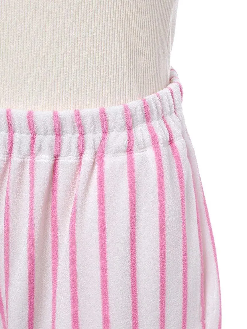 Cool-Touch Striped Pile Shorts gallery 8