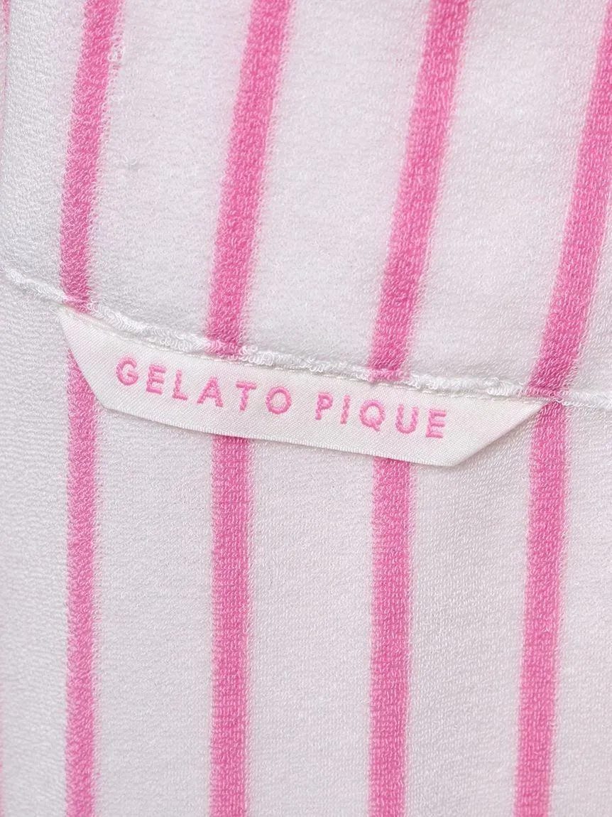 Cool-Touch Striped Pile Shorts gallery 7