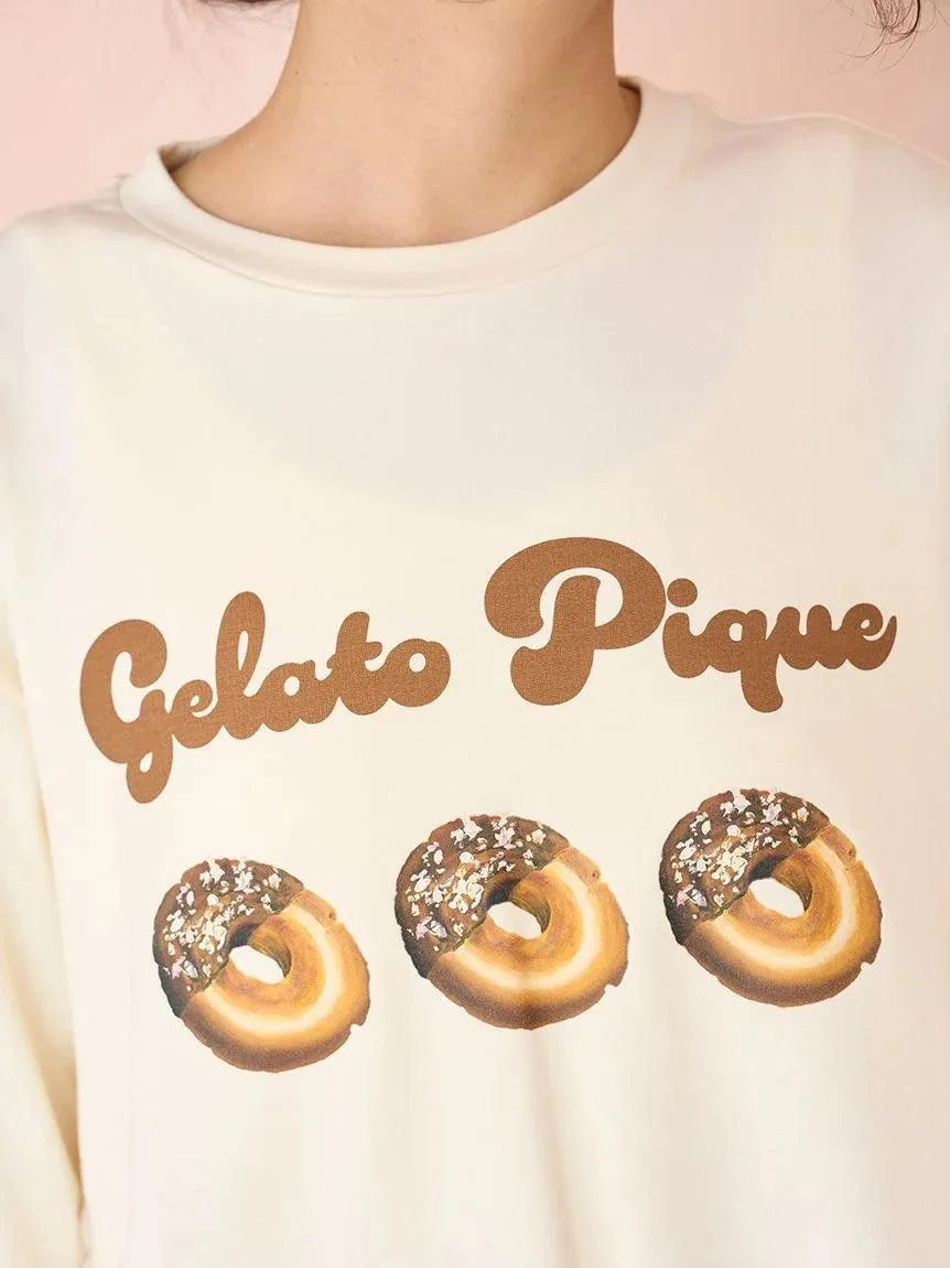 Donut One-point Long-sleeved T-shirt gallery 7