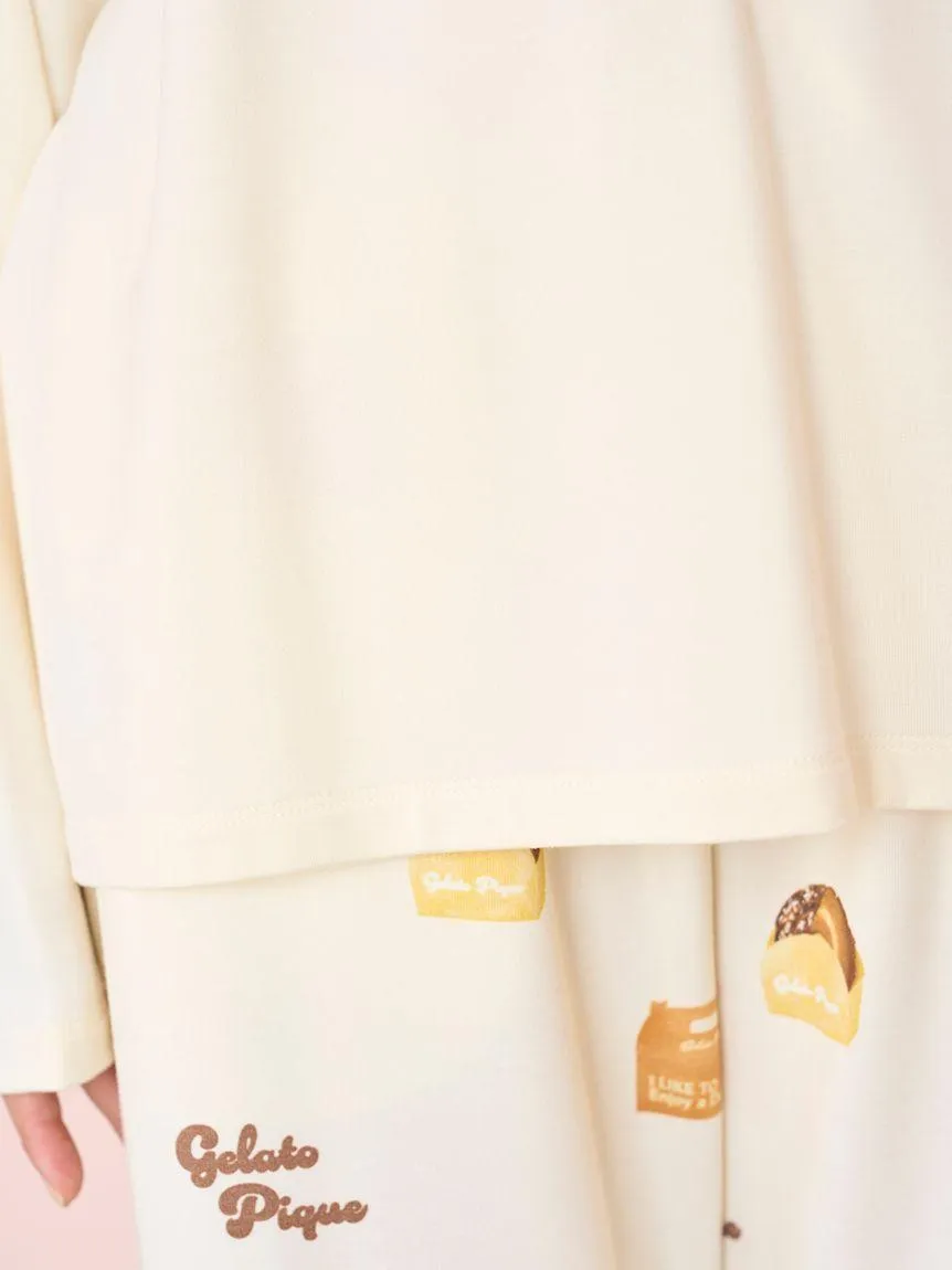 Donut One-point Long-sleeved T-shirt gallery 3