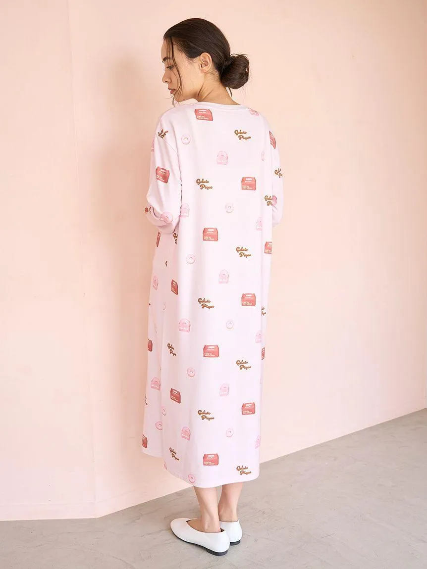 Donut Print Dress gallery 3