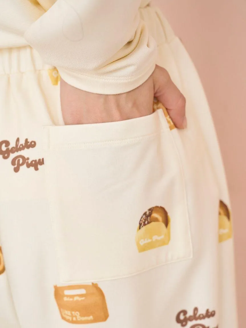 Donut Print Long Pants gallery 4