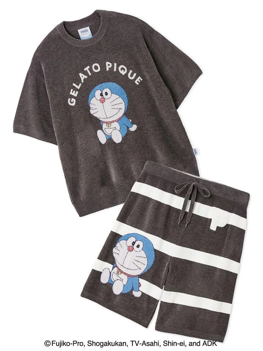 Doraemon Men’s Jacquard Pullover & Shorts Set gallery 3