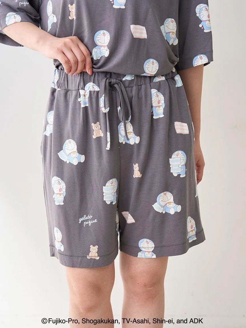 Doraemon Unisex Good Morning Good Night Shorts gallery 2