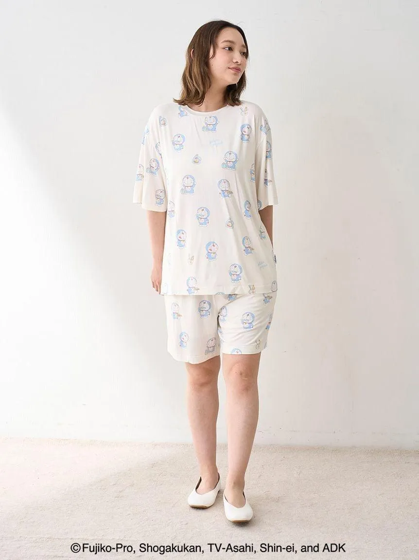 Doraemon Unisex Good Morning Good Night T-shirt gallery 8