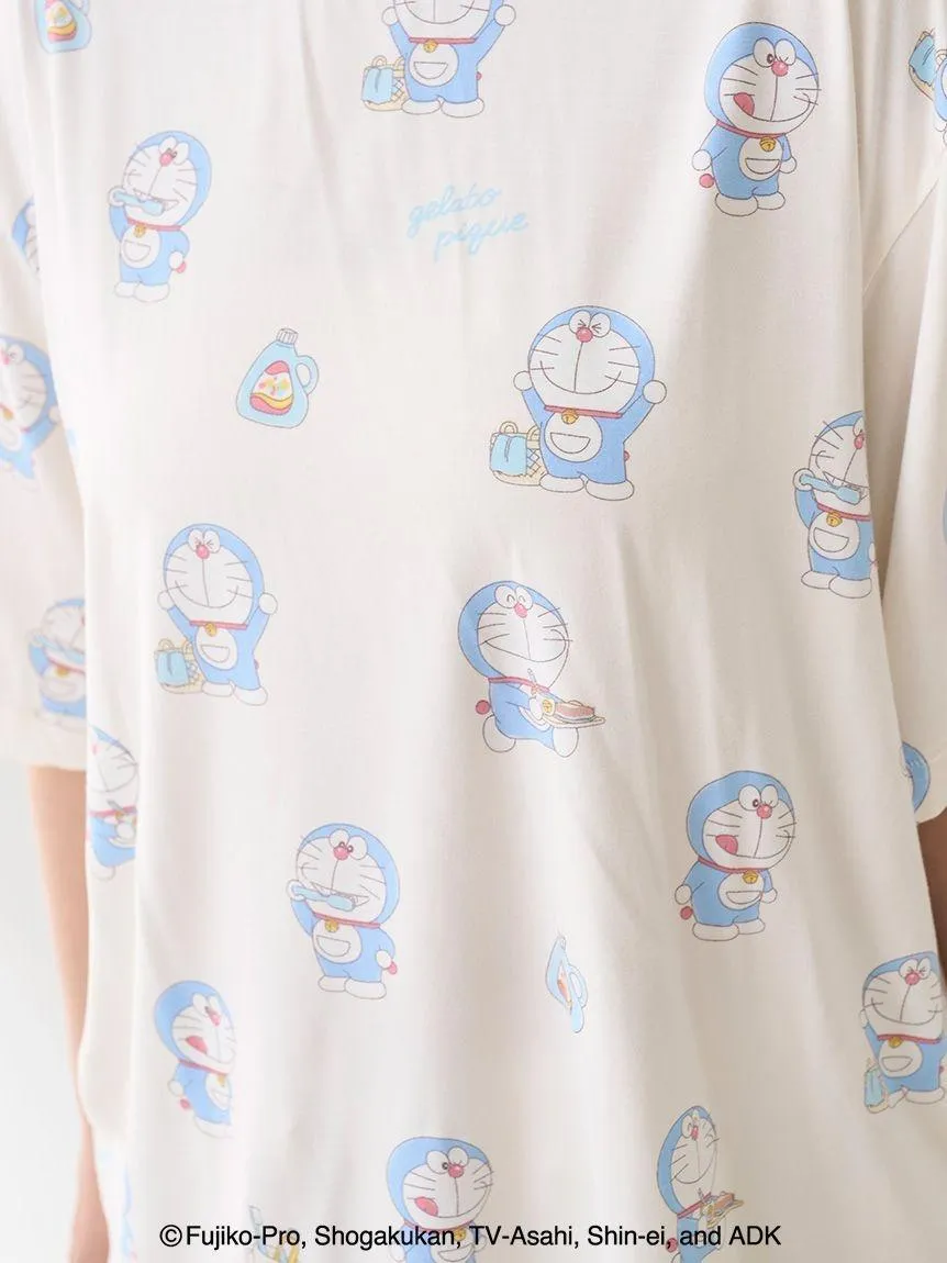 Doraemon Unisex Good Morning Good Night T-shirt gallery 1