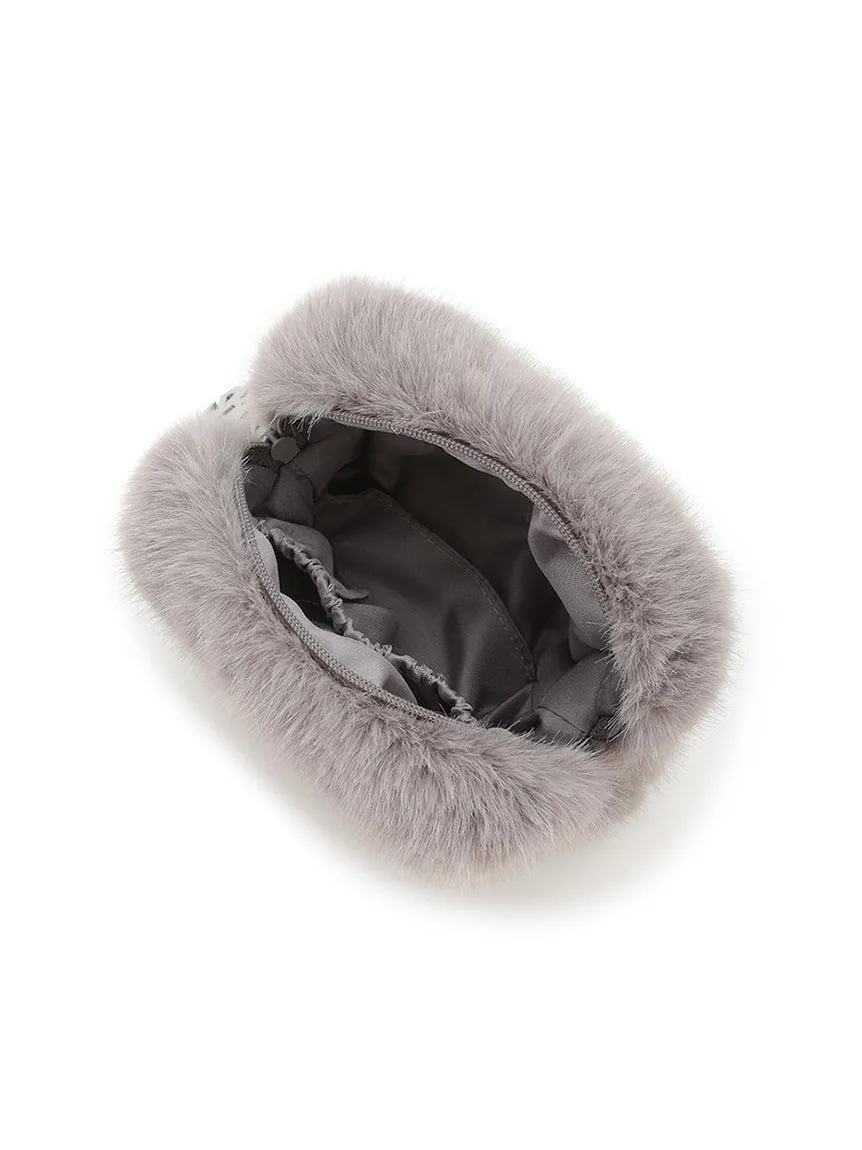 Faux Fur Mini Pouch gallery 9