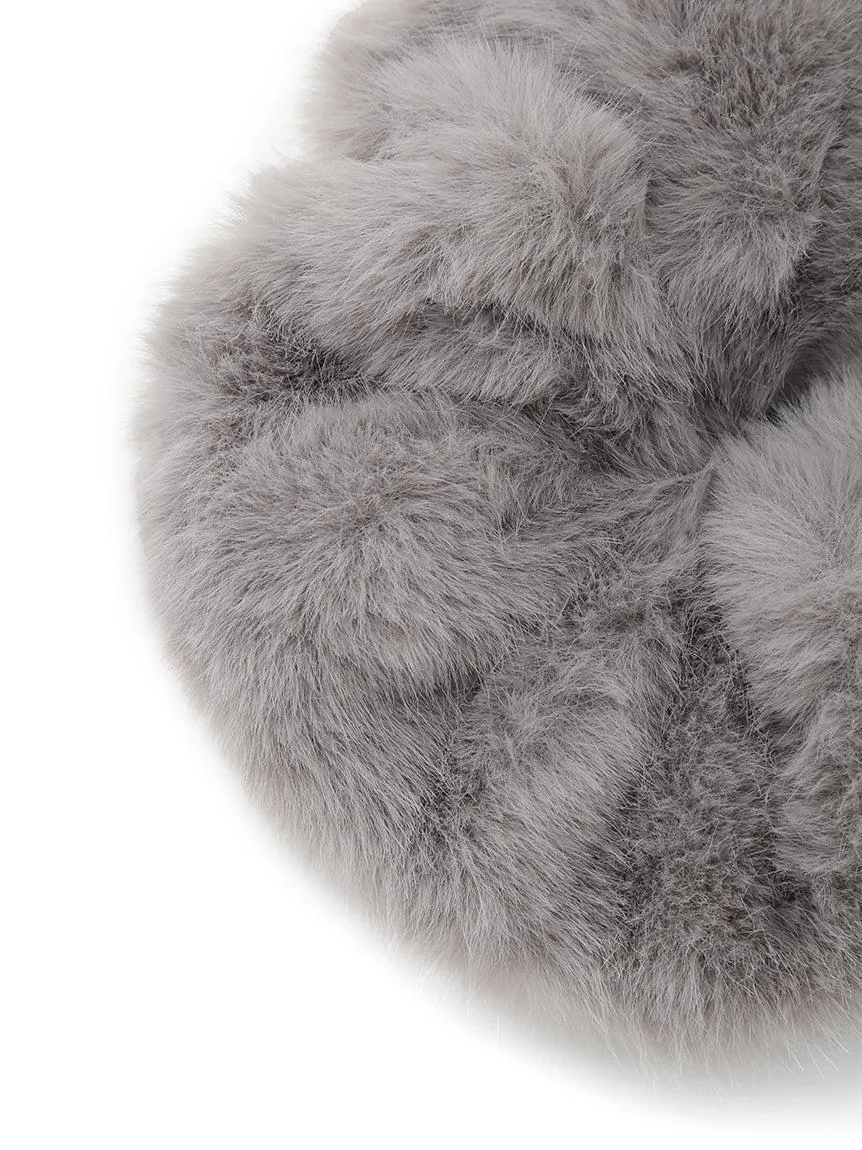 Faux Fur Scrunchie gallery 1