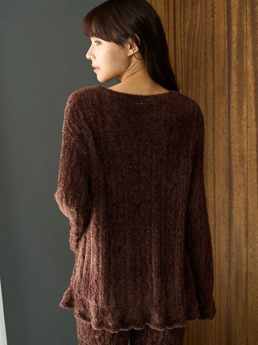Feather Patterned Pullover gallery 7