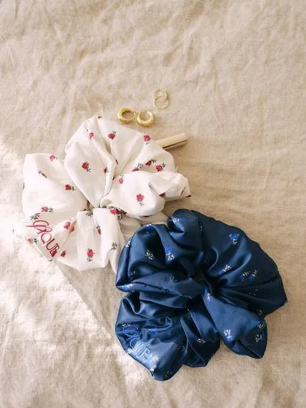 Floral Hair Scrunchie gallery 6