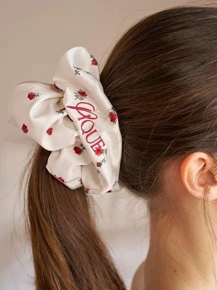 Floral Hair Scrunchie gallery 4