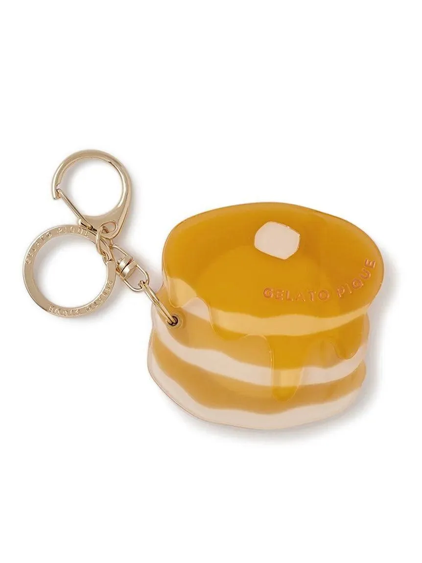 Food Motif Slide Mirror Key Chain gallery 2