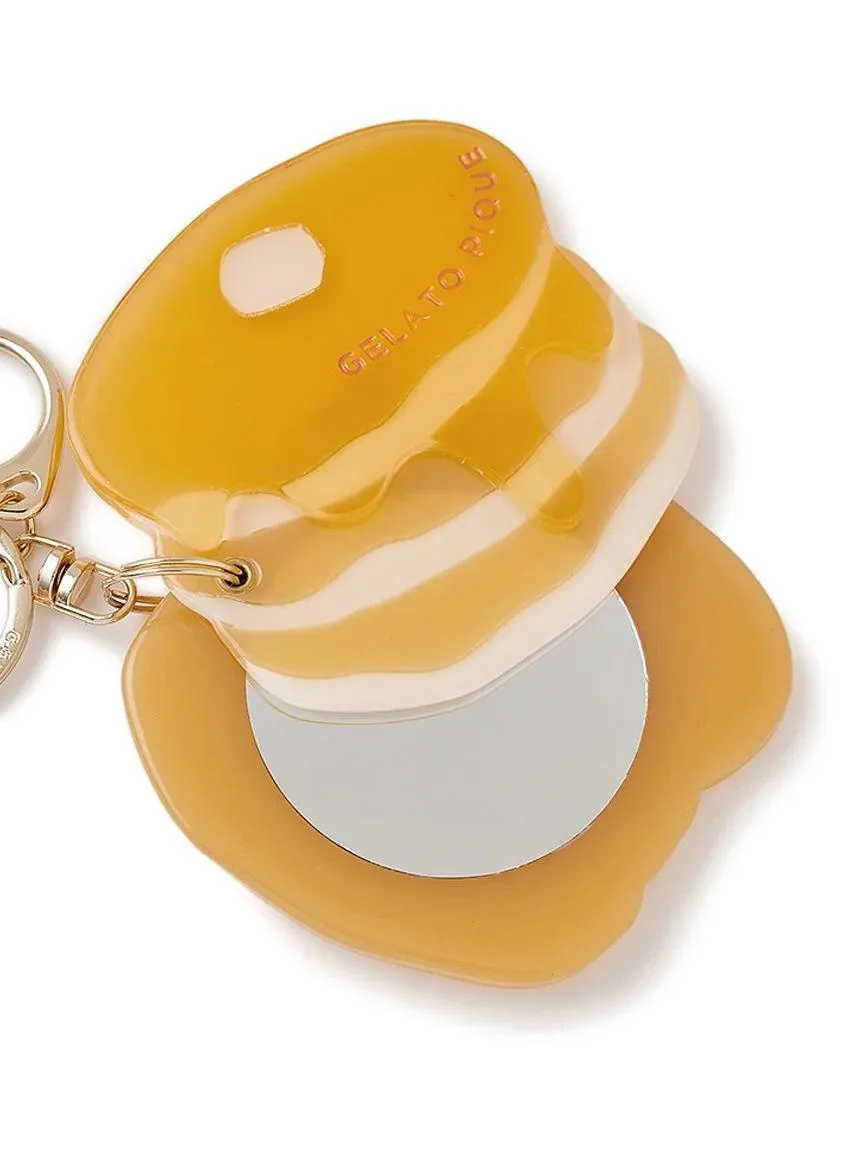 Food Motif Slide Mirror Key Chain gallery 6